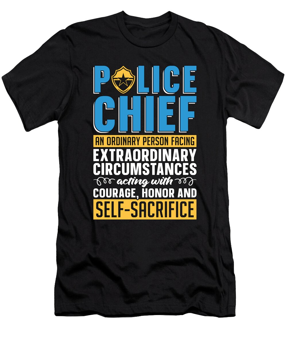 Deputy Chief of Police Chief an Ordinary Sheriff Tshirtconcepts Marvin Poppe T-Shirt