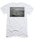 Desert Landscape After the Storm Black and White Nikolyn Mcdonald T-Shirt