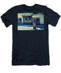 Deserted Garage and Gas Station Panoramic Images T-Shirt