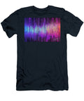 Digital Glitch Noise Motion Texture Mix Graphic Error Texture Image Design Grunge Abstract Vhs Technology Screen Glitch Background Decora Wallpaper Monitor Pattern Bankruptcy Modern Violet Art Line N Akkash T-Shirt