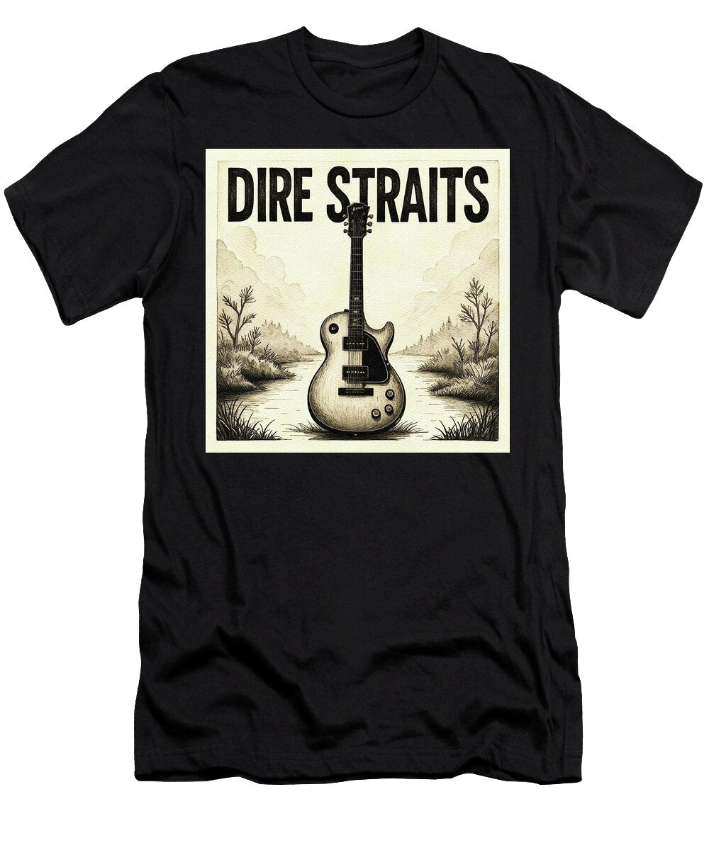Dire Straits Serene Landscape John Springfield T-Shirt