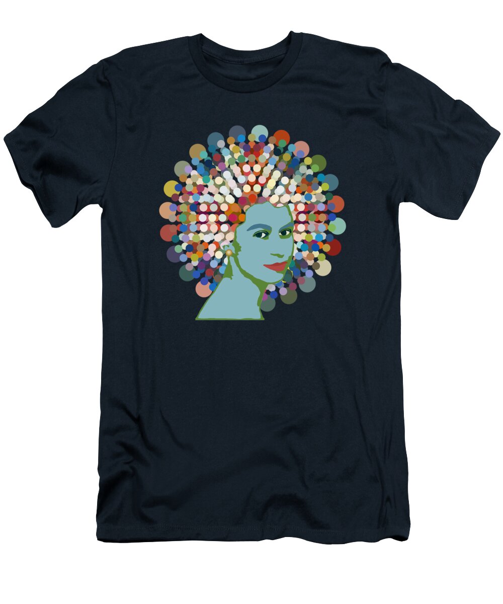 Disco Queen Big Fat Arts T-Shirt