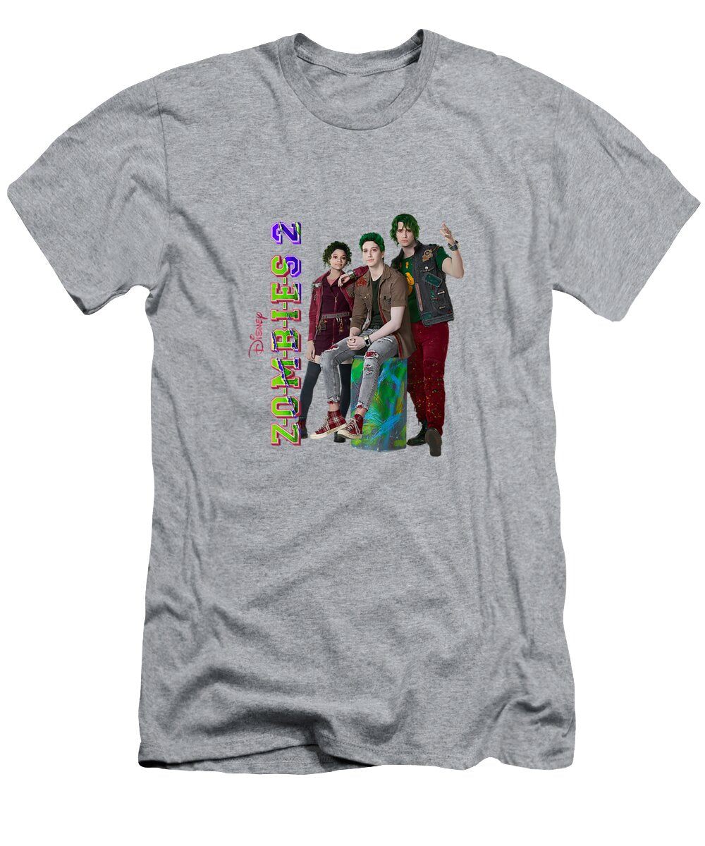 Disney Channel Zombies 2 Zed Eliza and Bonzo Hydarp Novar T-Shirt