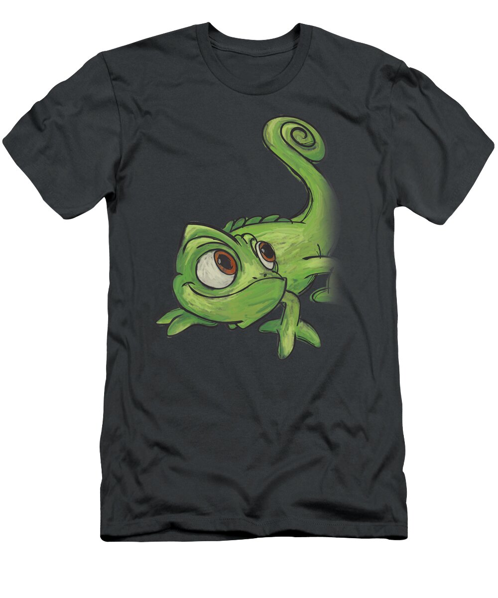 Disney Tangled Pascal Sketch Tri Su Le T-Shirt