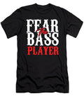 Distressed Bass Guitarist Typography Awesome Musician Thomas Larch T-Shirt