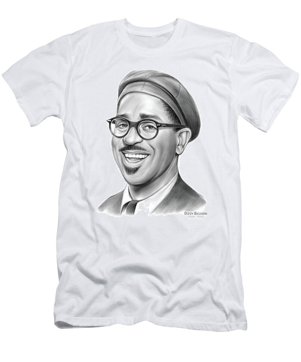 Dizzy Gillespie Pencil Greg Joens T-Shirt