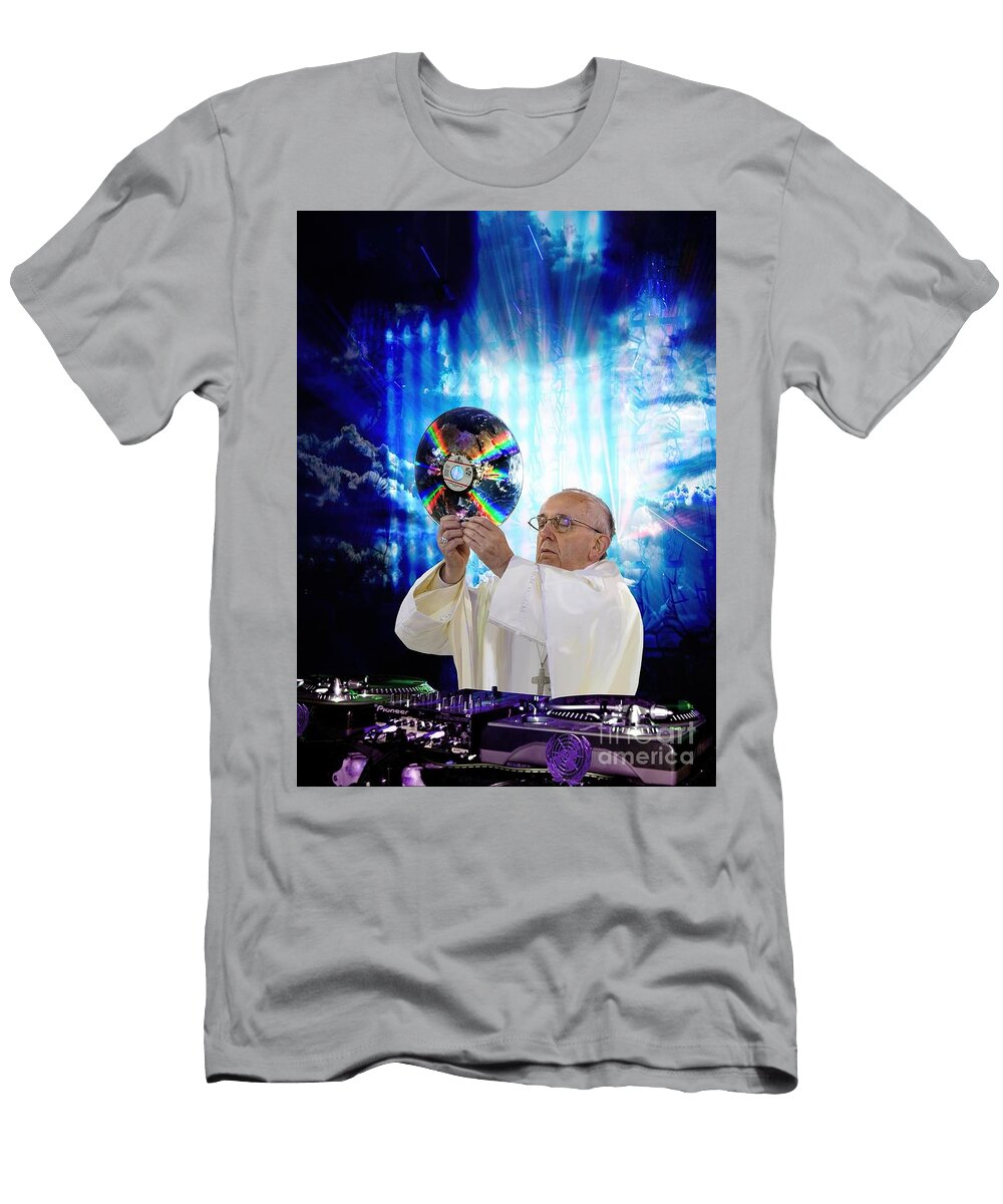 DJ Edm Earth Pope Francis the Pope Is Dope Linda Selina T-Shirt