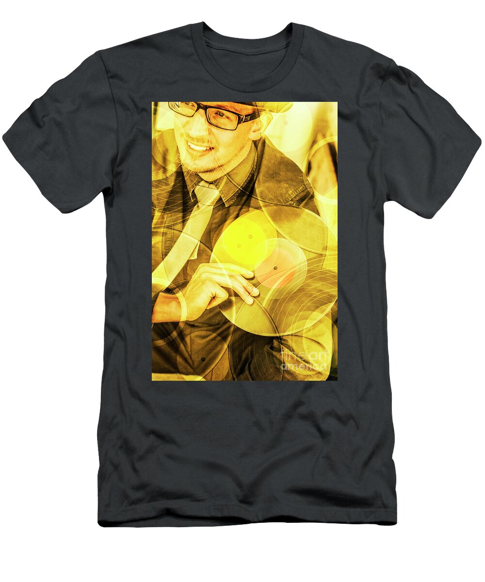 DJ House Music Jorgo Photography Wall Art Gallery T-Shirt