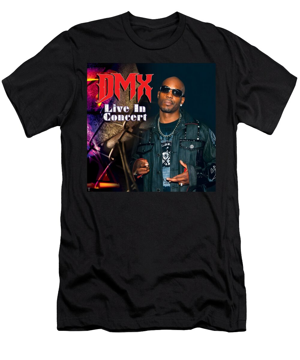 Dmx Live in Concert Dmx Tour Concert Golden Raya T-Shirt