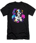Dog DJ House Music Splash Music Headphones Edm Dh Bubble T-Shirt