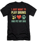 Dog Lover Drummer Me T-Shirt