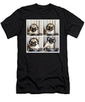 Dog Pug Scratching Vinyl Edm House Music Dog Yah Lishr T-Shirt