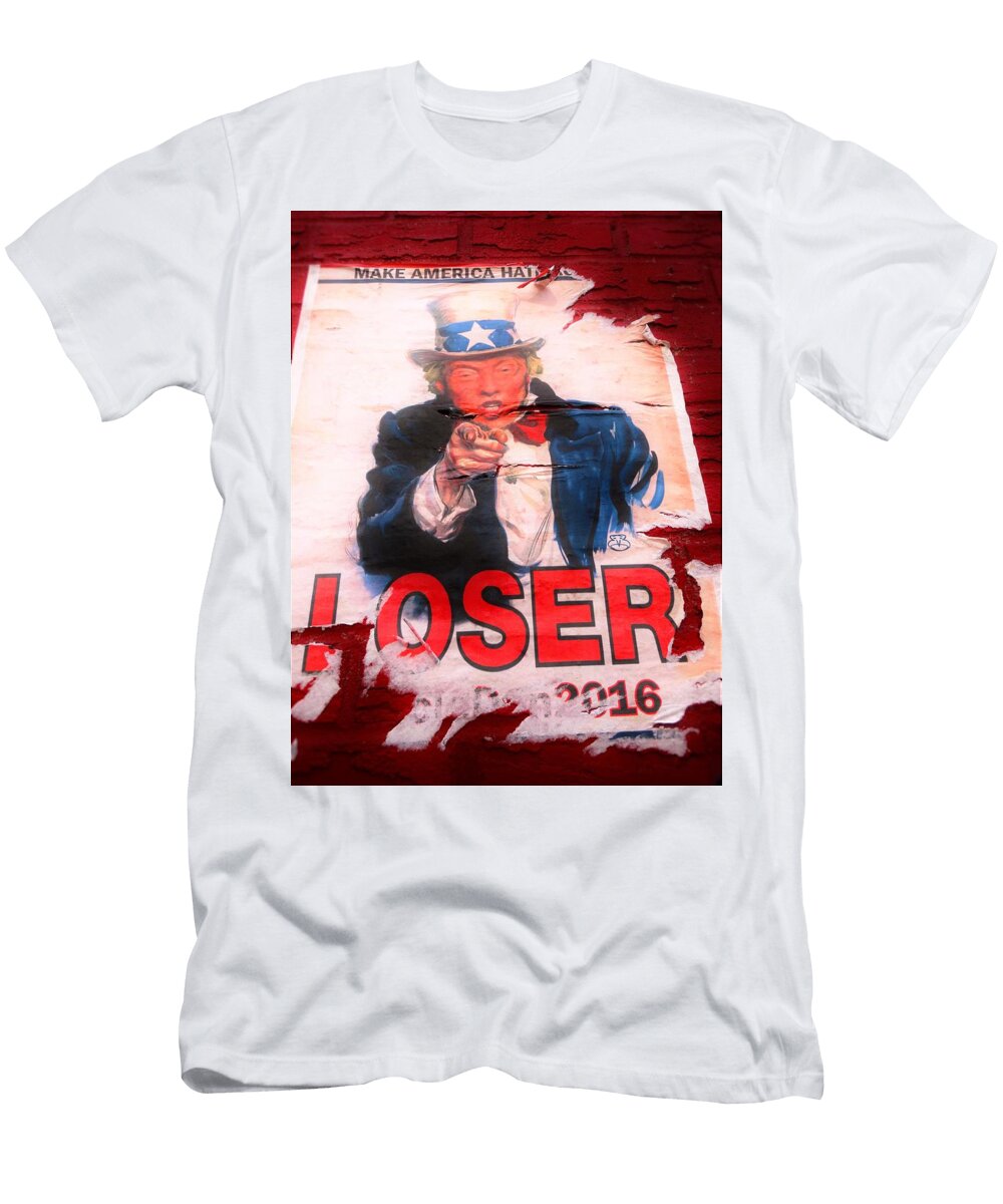 Donald Trump Loser or Winner Funkpix Photo Hunter T-Shirt