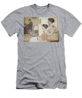 Drawing Room Scene with a Young Priest At the Piano Thomas Armstrong T-Shirt