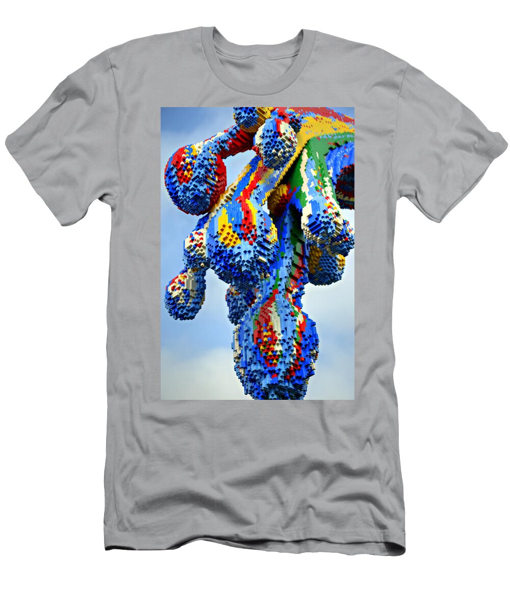Dripping Lego Paint Ricky Barnard T-Shirt