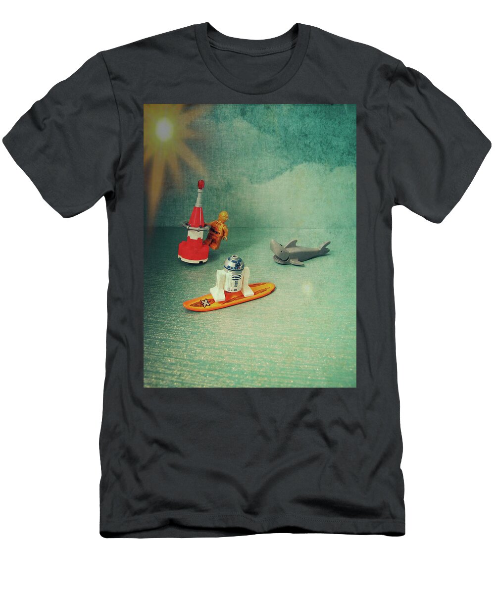 Droids At the Beach Heather Estrada T-Shirt
