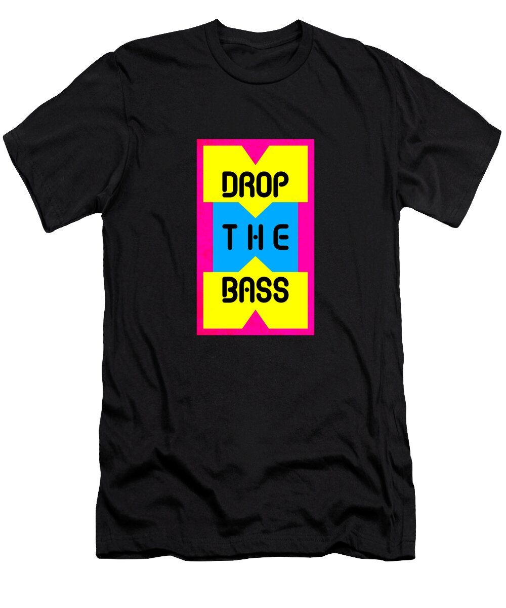 Drop the Bass Gold Target T-Shirt