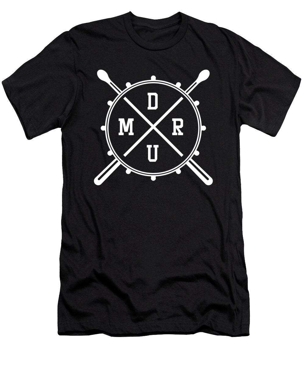 Drummers Drumming Musicians Music Lovers Rock Bands Drums Gift Thomas Larch T-Shirt