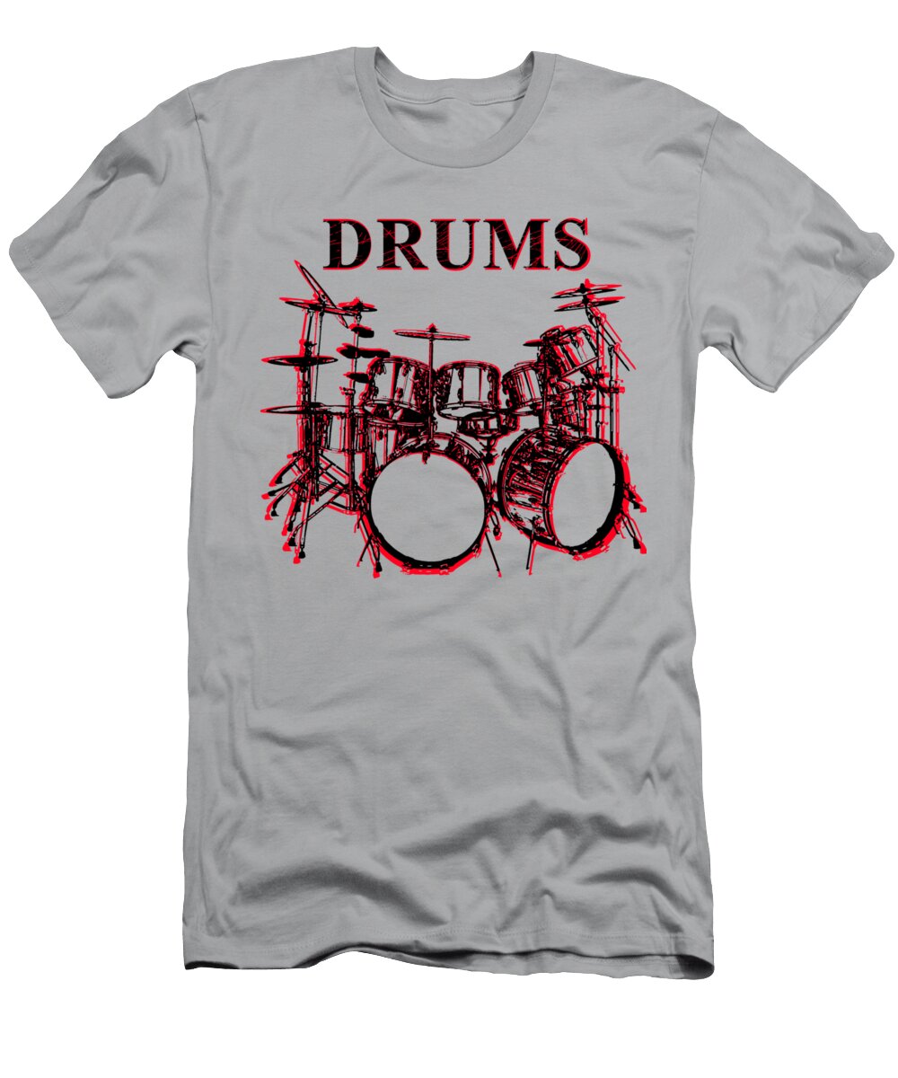 Drums Bass Hotte Hue T-Shirt