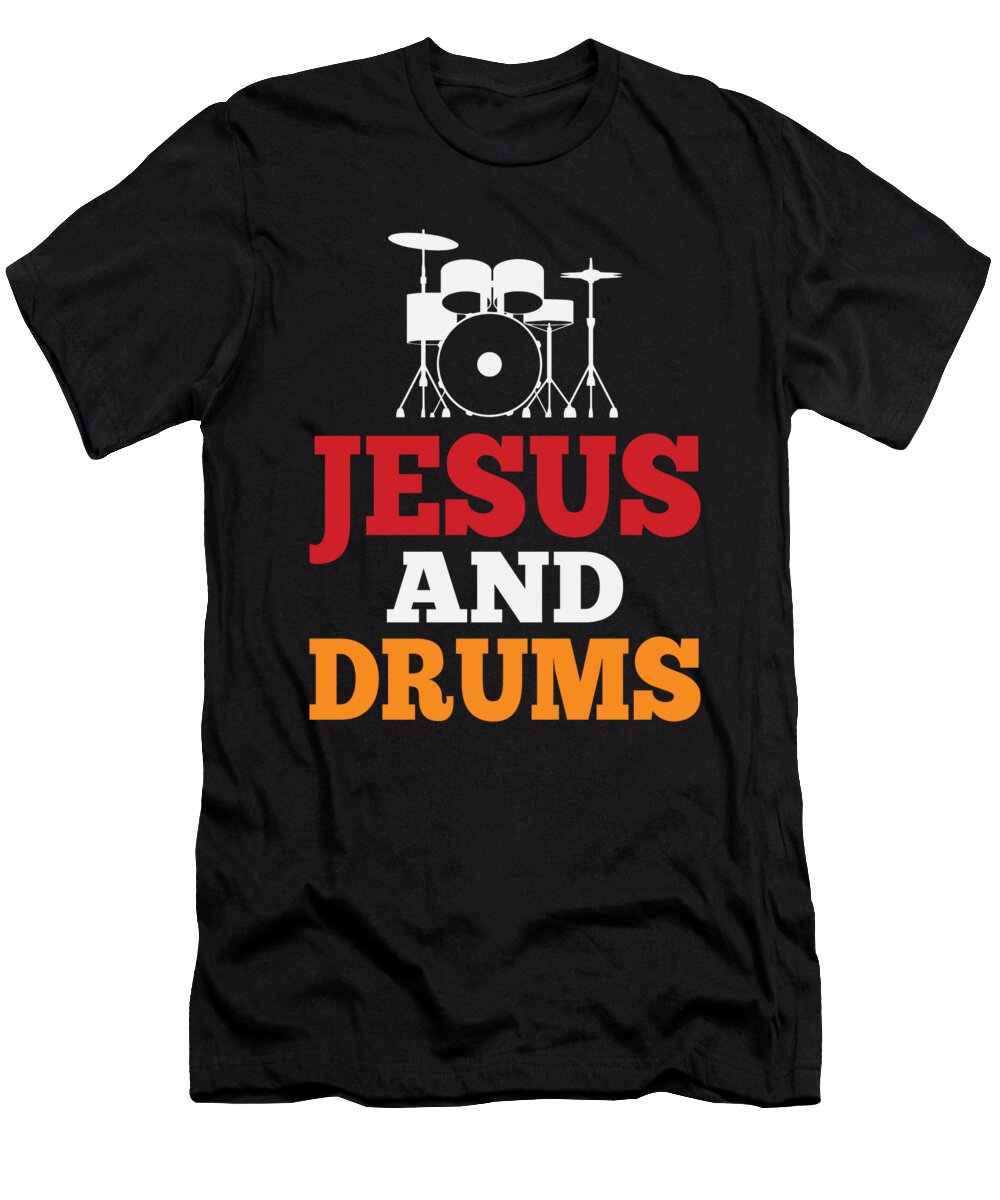 Drums Drummer Drumsticks Gift Raphaelartdesign T-Shirt
