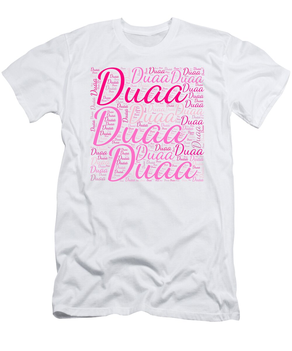 Duaa Names Without Frontiers Vidddie Publyshd T-Shirt