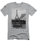 Duck Boat in Front the Lenny Zakim Bridge Boston Ma Black and White Toby Mcguire T-Shirt