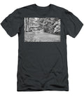 Duff Park Stream Under the Bridge Black and White Adam Jewell T-Shirt