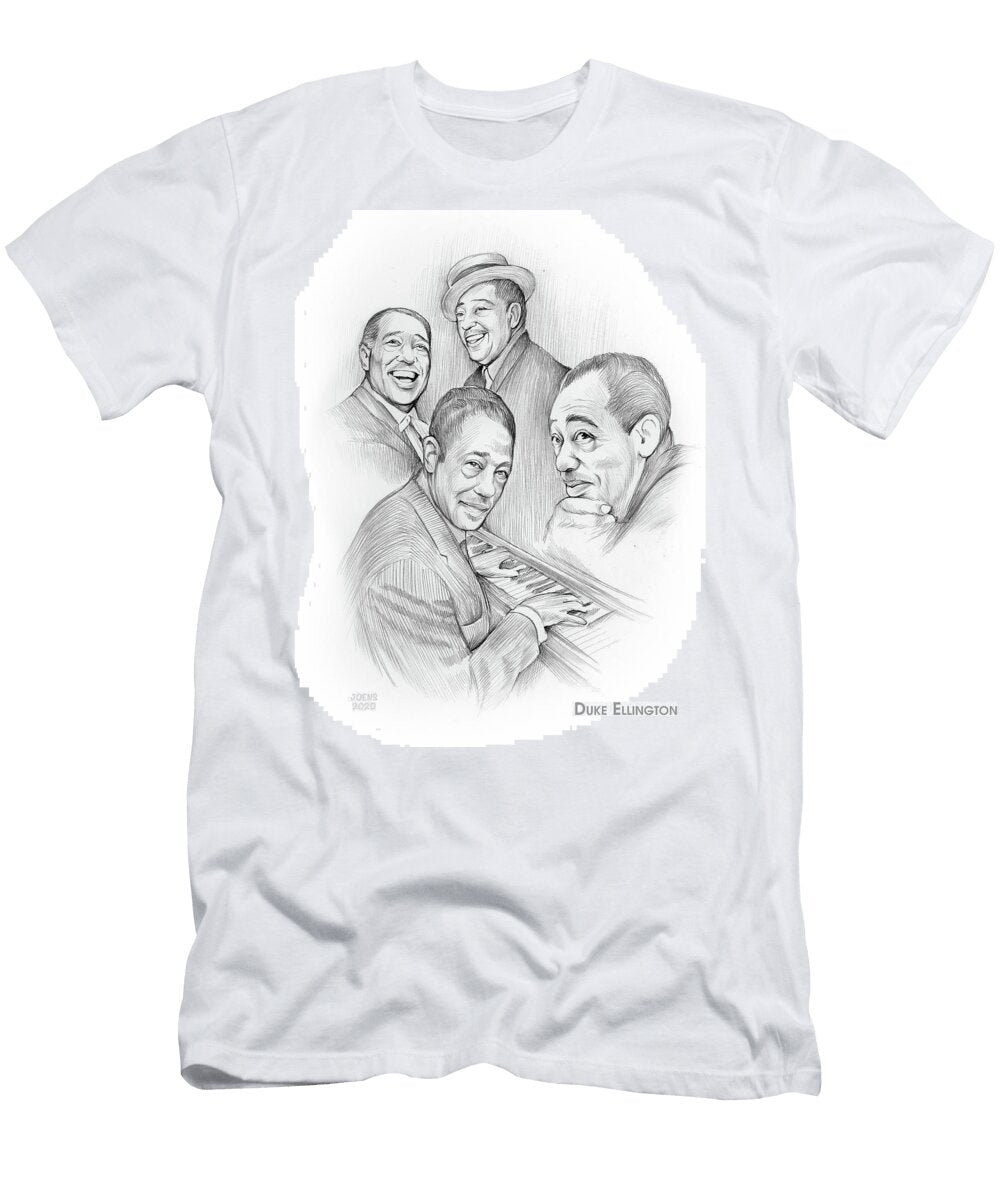 Duke Ellington Pencil Greg Joens T-Shirt