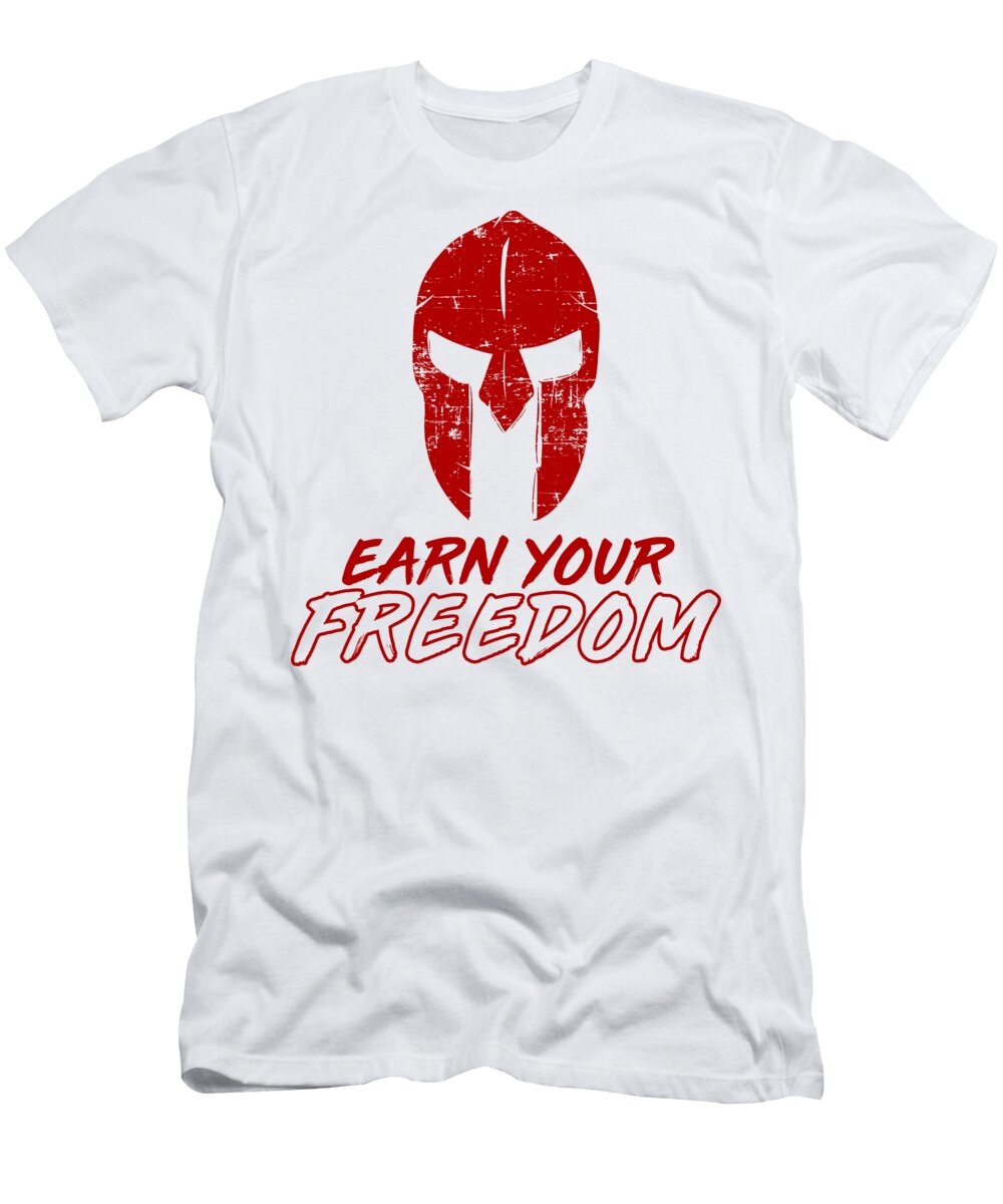 Earn Your Freedom Eternal City of Ancient Marvels Dnt Prints T-Shirt