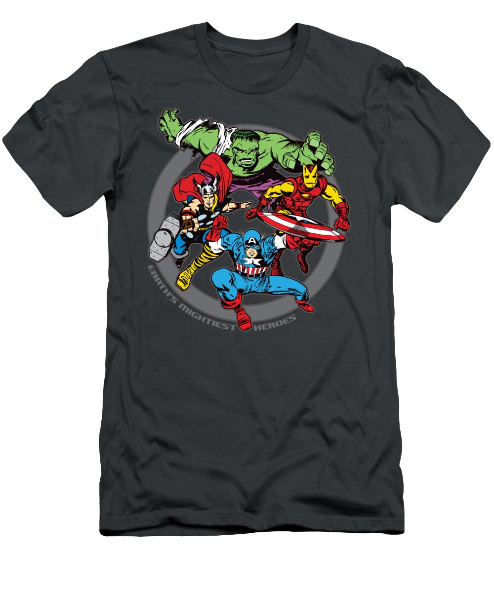 Earths Mightiest Heroes Edward Draganski T-Shirt
