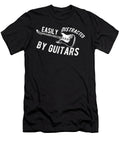 Easily Distracted By Guitars Bass Guitarist Third Eye Supply T-Shirt