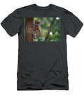 Eastern Woolly Lemur Juvenile Resting on Tree Trunk Nick Garbutt Natureplcom T-Shirt