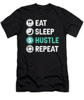 Eat Sleep Hustle Repeat Ally Khoo T-Shirt