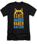 Echte Manner Haben Katzen Thomas Larch T-Shirt