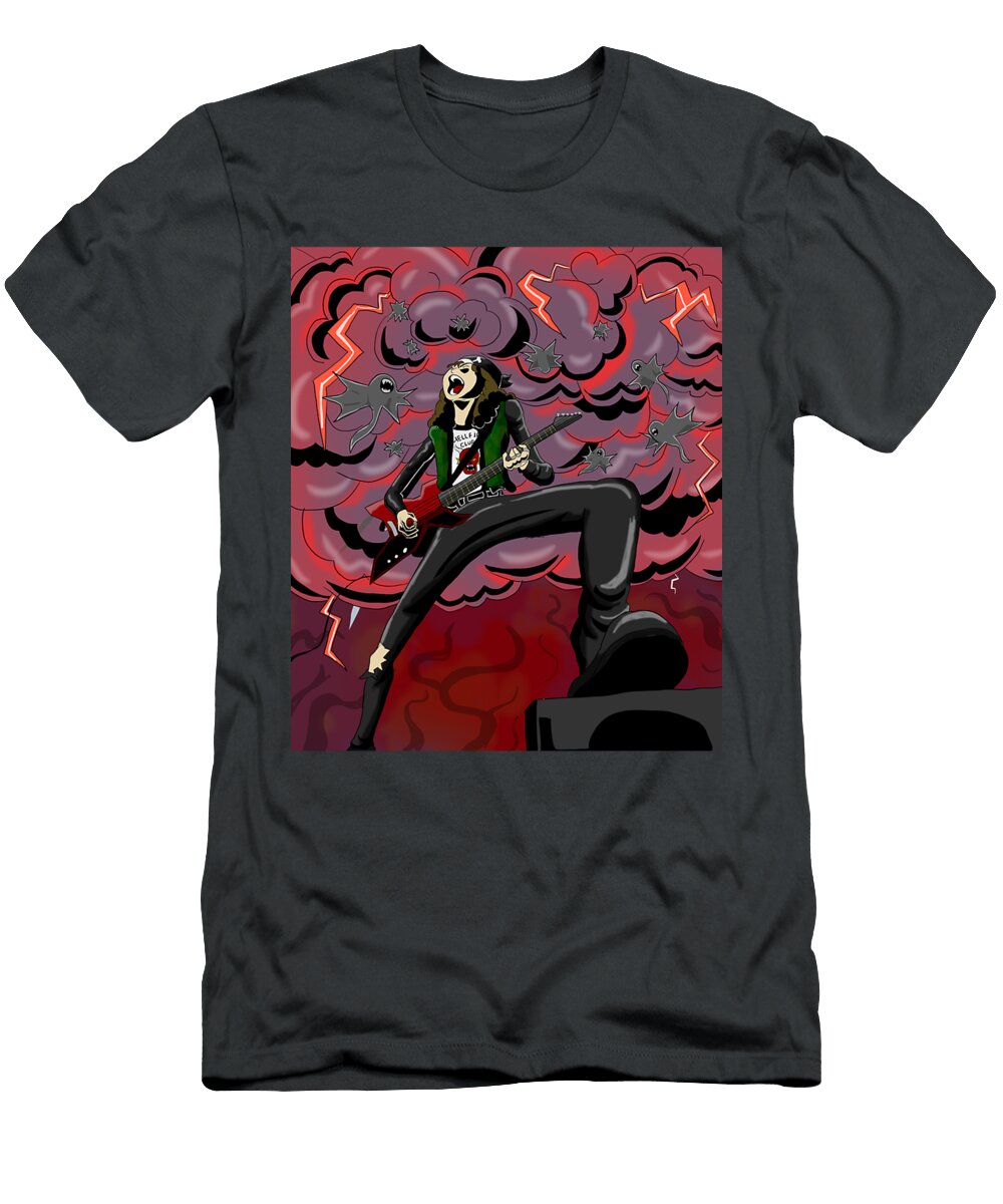 Eddie Munson Stranger Things Helmina Jentzsch T-Shirt