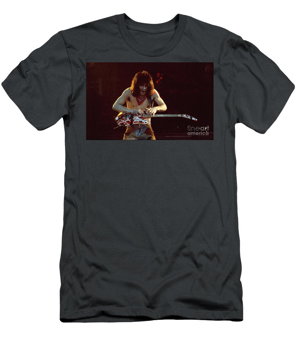 Eddie Van Halen Van Halen Concert Photos T-Shirt
