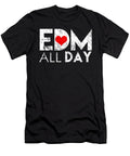 Edm All Day Disco Rave Electronic Dance Music Club Party DJ Dancing Clubbing Gift Thomas Larch T-Shirt