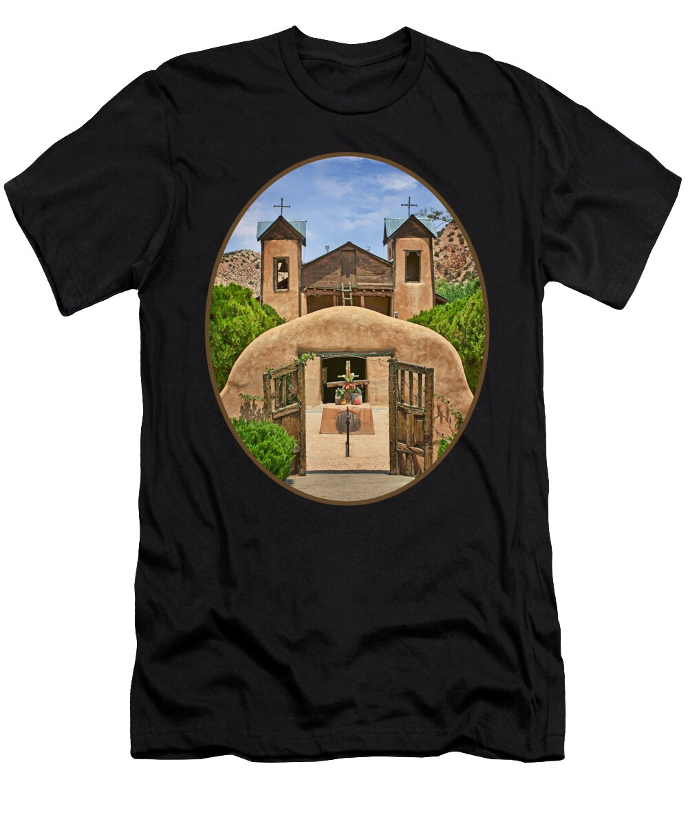 El Santuario De Chimayo 2 Nikolyn Mcdonald T-Shirt