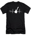 Electric Guitar Heart Beat Muc Designs T-Shirt
