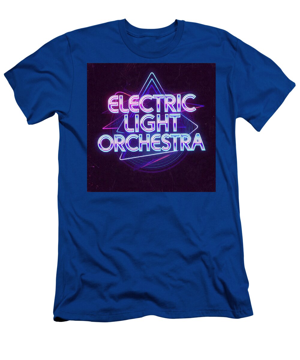 Electric Light Orchestra Neon Design Esoterica Art Agency T-Shirt