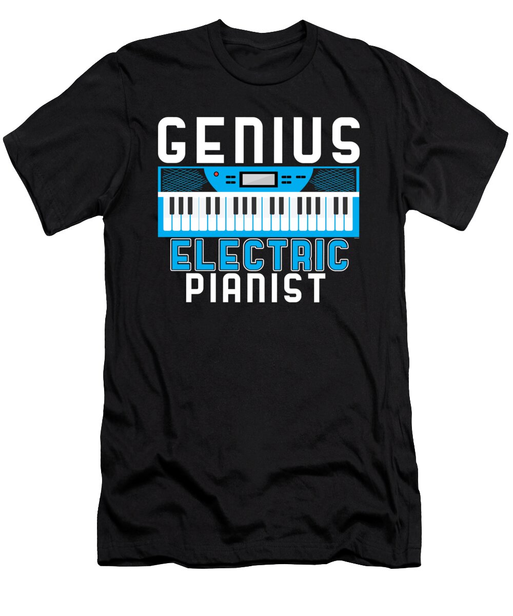 Electric Pianist Musical Instruments Musicians Music Lovers Gift Thomas Larch T-Shirt