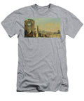 Elegant Figures Conversing Beneath Ruins a Hill Town the Pseudo Battaglioli T-Shirt