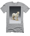 Elegant Golden Cougar Sculpture Cougar Puma Gilded Luna Farmer T-Shirt