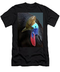 Elegant in Black Double Wattled Cassowary Nikolyn Mcdonald T-Shirt