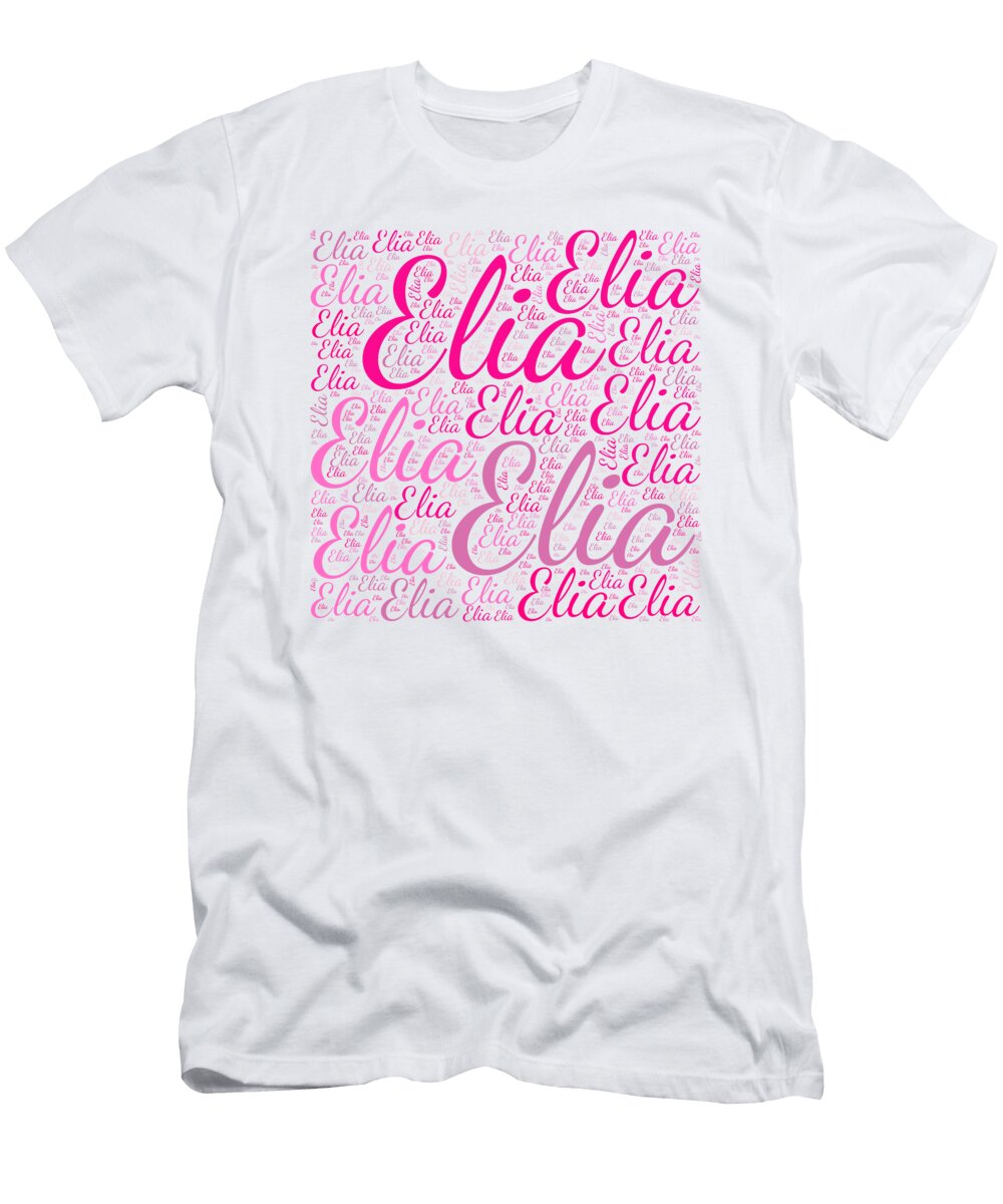 Elia Names Without Frontiers Vidddie Publyshd T-Shirt