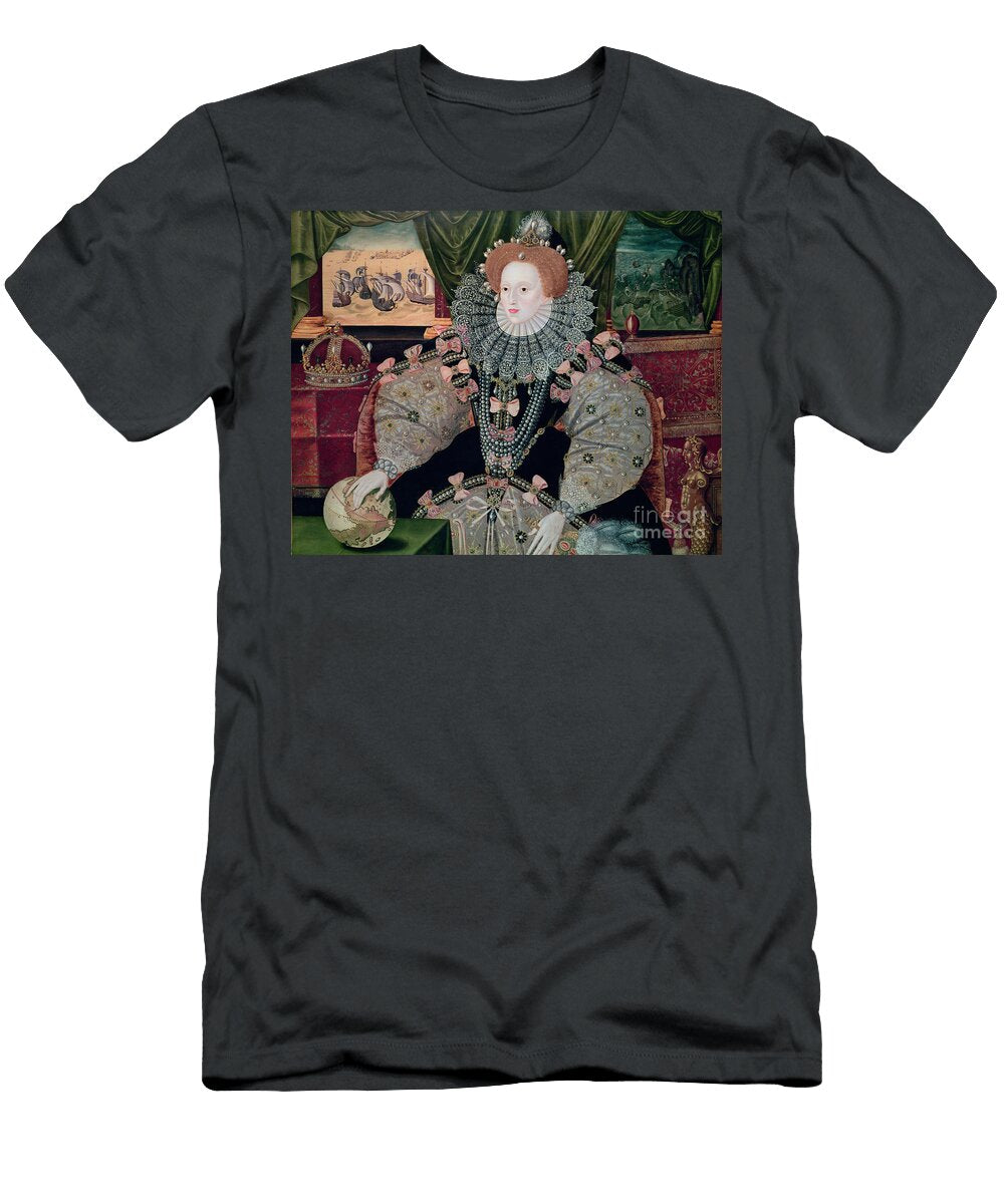 Elizabeth I Armada Portrait George Gower T-Shirt