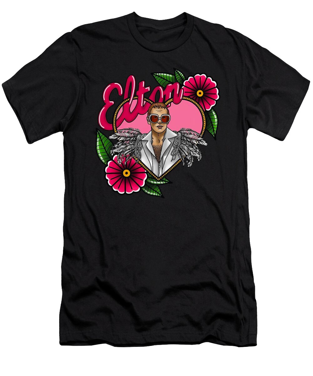 Elton John Mary Short T-Shirt