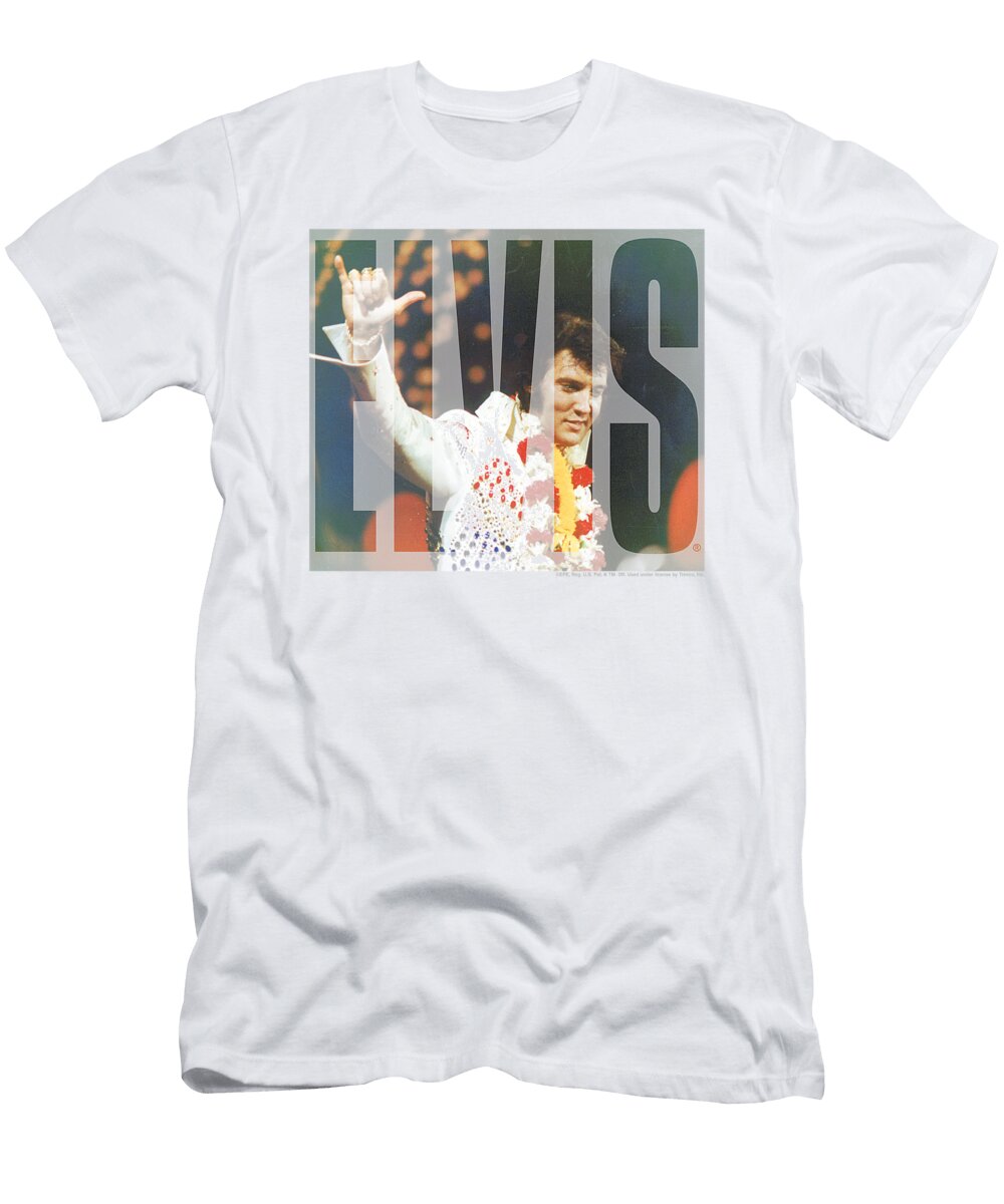 Elvis Aloha Knockout Brand a T-Shirt