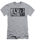 Elvis Block Letters Brand a T-Shirt