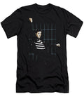 Elvis Blue Bars Brand a T-Shirt